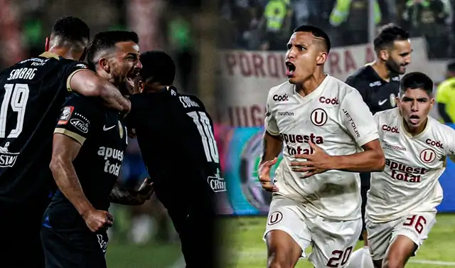 Alianza Lima y Universitario empataron 1-1 en el Monumental. Foto: composición LR/archivo   