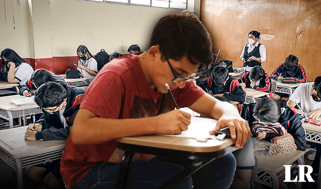  Estudiantes peruanos rindieron la prueba PISA. Foto: composición LR/Fabrizio Oviedo   