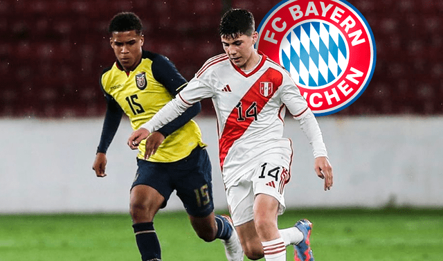  Felipe Chávez llegó a las inferiores del Bayern Múnich en el 2019. Foto: composición LR/Instagram/Felipe Chávez.  