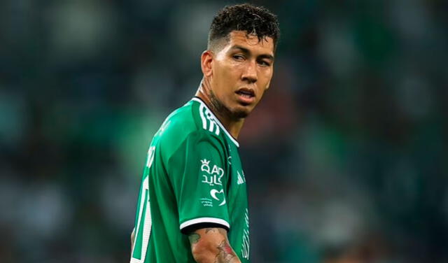 Firmino llegó a Arabia tras su paso por Liverpool. Foto: EFE   
