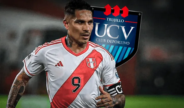 Paolo Guerrero llegó a la César Vallejo tras su paso por LDU Quito. Foto: composición LR/Andina UCV   