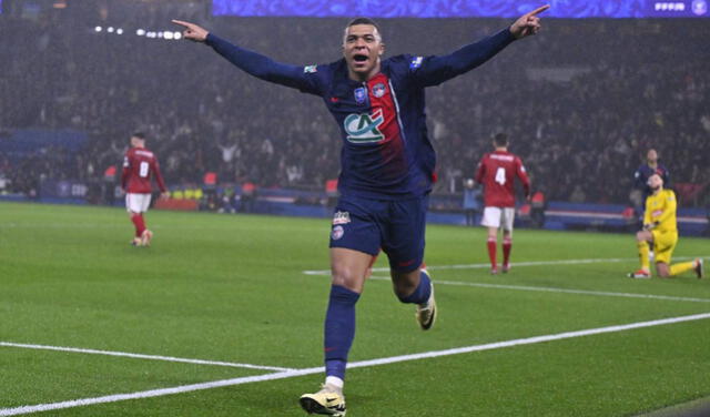 Kylian Mbappé brilló en el triunfo de los parisinos. Foto: PSG   