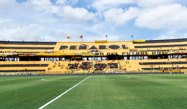 El estadio Campeón del Siglo se ubica en la localidad de Bañados de Carrasco, de la capital uruguaya. Foto: Peñarol   