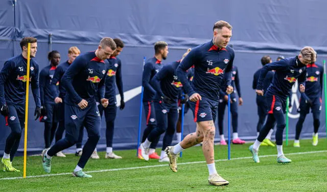 El conjunto de los toros rojos clasificó a octavos de final como segundo de su grupo. Foto: RB Leipzig   