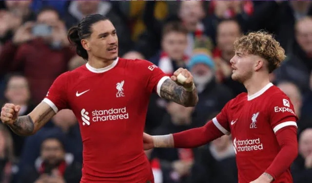 Liverpool lidera la Premier con 57 puntos. Foto: AFP   