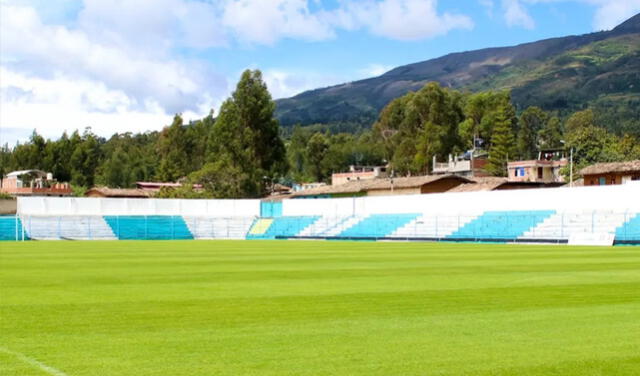 El estadio Germán Contreras Jara es usado por el Gavilán ante la imposibilidad de jugar en el Héroes de San Ramón. Foto: UTC   
