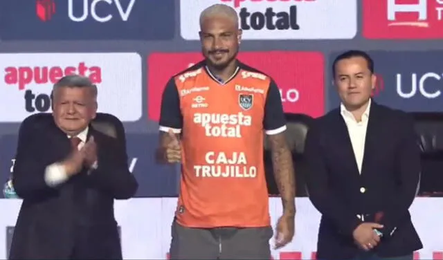 Paolo Guerrero jugará por primera vez en la máxima categoría del fútbol peruano. Foto: captura de UCV/YouTube   