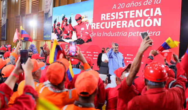 Los trabajadores de PDVSA son un grupo beneficiario del Bono de Corresponsabilidad y Formación. Foto: PDVSA