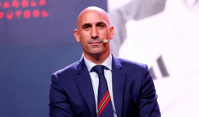 Luis Rubiales se encuentra en República Dominicana tras la suspensión que le impuso la FIFA. Foto: AFP.   