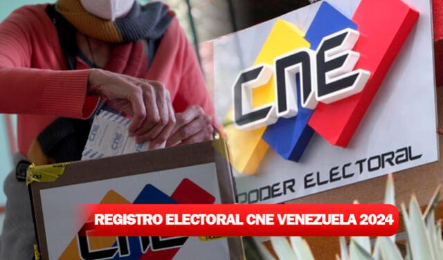 CNE implementó más de 300 puntos para inscripción en el registro electoral en Venezuela. Foto: composición LR/elecciones presidenciales 2024.   