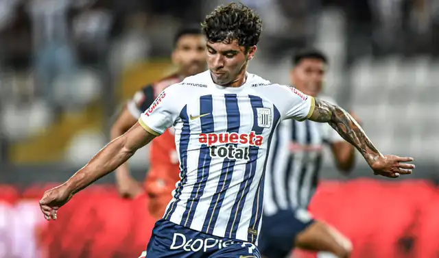 Franco Zanelatto se perdió más de 10 partidos de la Liga 1 en el 2023. Foto: Alianza Lima.   