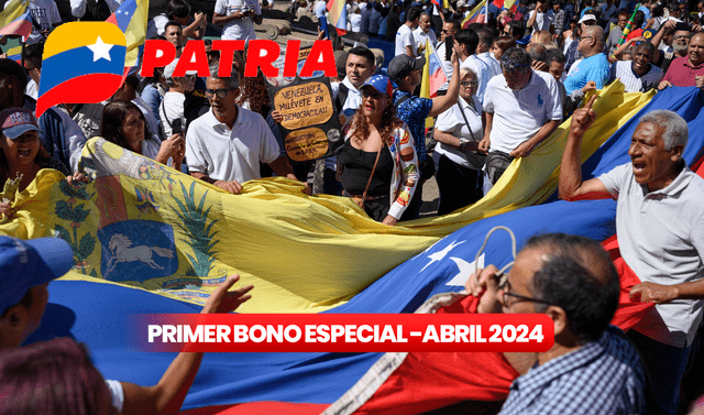 Primer bono especial de abril 2024: FECHA de PAGO, los beneficiarios y cómo cobrarlo por el sistema PATRIA | bono de hoy | pensión IVSS | bono anunciado por Nicolás Maduro | nuevo bono