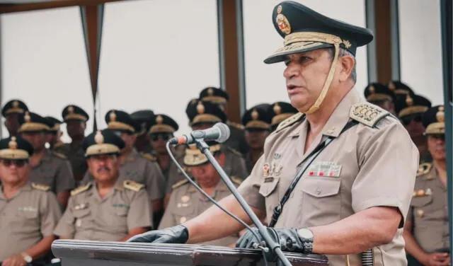 Víctor Zanabria fue designado comandante general de la Policía en enero de 2024. Foto: Andina   
