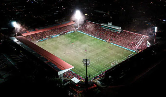El estadio Alejandro Morera Soto también es conocido como la Catedral del Fútbol. Foto: Alajuelense   