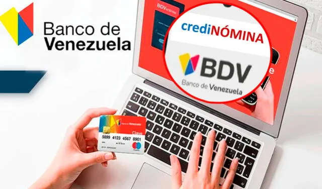 Este crédito también se puede obtener de forma virtual. Foto Banco de Venezuela   