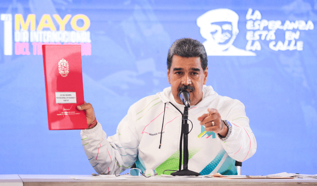 Maduro entró a la presencia en el 2013, luego del fallecimiento de Hugo Chávez. Foto: AFP   