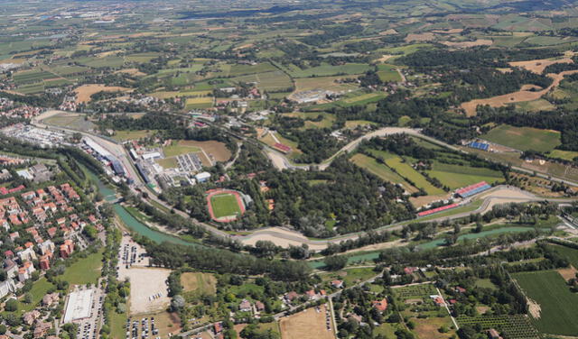 El Autódromo Enzo e Dino Ferrari acoge al GP de Emilia Romaña desde la primera edición de esta carrera, en el 2020. Foto: Formula 1   