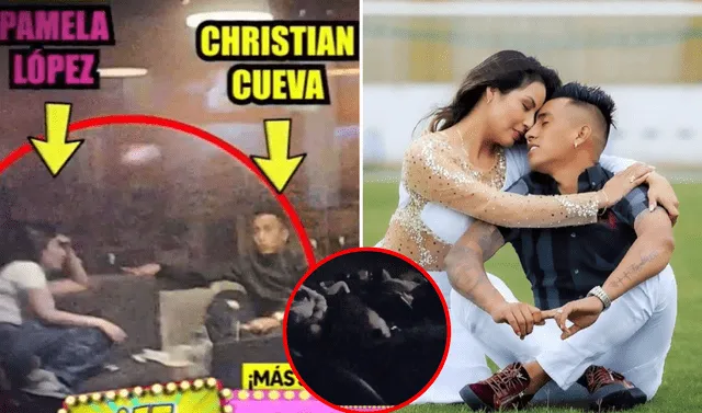  Christian Cueva y Pamela López se casaron en el 2019. Foto: composición LR/Captura Willax TV/Christian Cueva/Instagram   
