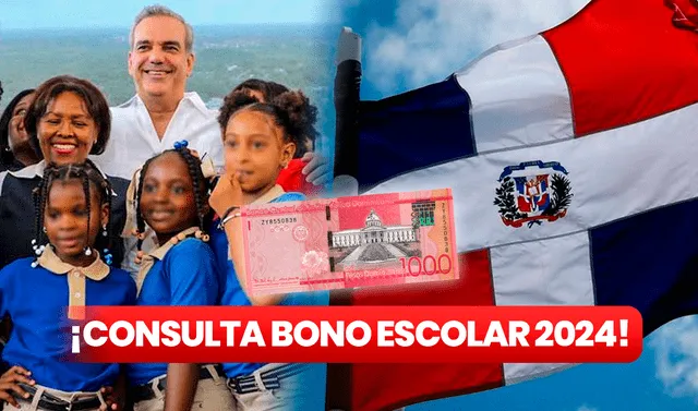  El Bono Escolar consta de un apoyo económico de mil pesos por hijo matriculado en escuela del estado. Foto: composición LR / Gobierno de República Dominicana / Freepik   
