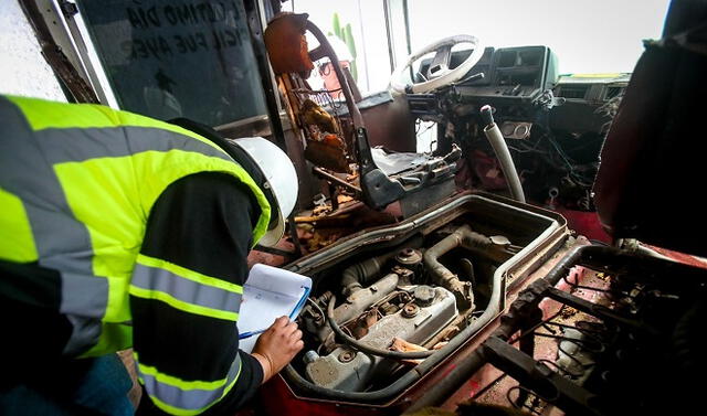 Cúster fue chatarreado tras 41 años en operaciones. Foto: ATU   