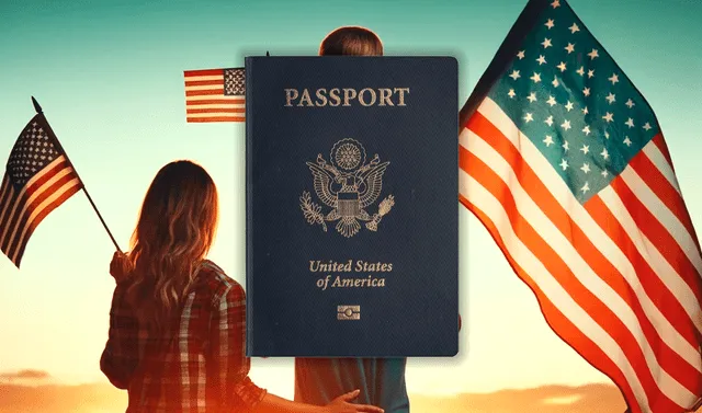 La ciudadanía americana es el último proceso de un inmigrante para residir legalmente en Estados Unidos. Foto: composición LR.   