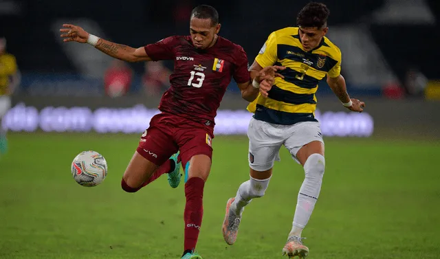 Venezuela y Ecuador protagonizarán un partidazo. Foto: AFP   