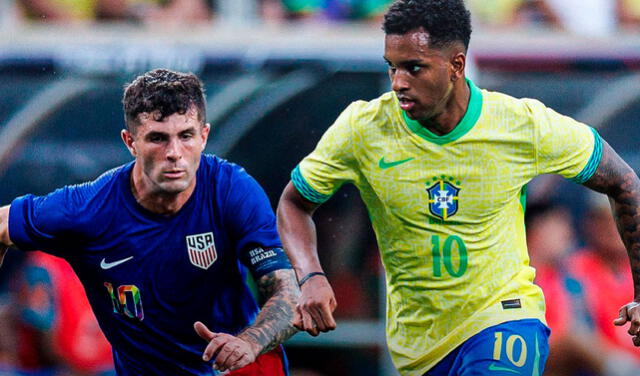 Brasil empató 1-1 con EE. UU. en un amistoso. Foto: difusión   