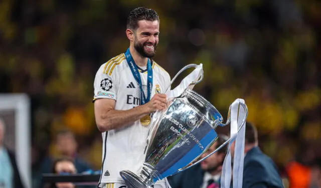  Nacho campeon UEFA Champions League 23/24. Foto: AFP 