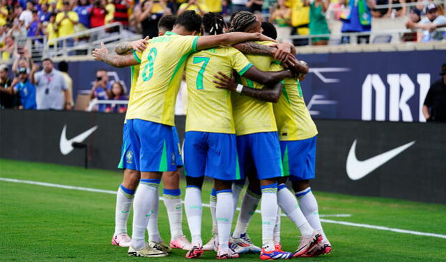 La selección brasileña empató en el debut y recién ganó en la segunda fecha. Foto: AFP   