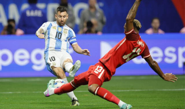 La selección argentina siempre salió victoriosa cuando enfrentó a Canadá. Foto: AFP   