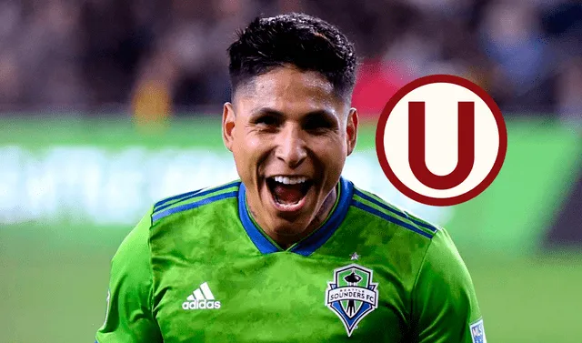 Con Universitario, Ruidíaz fue goleador del campeonato peruano en el 2013. Foto: composición de LR/Seattle Sounders   