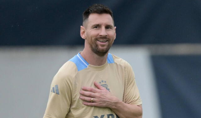 Lionel Messi será titular ante Colombia. Foto: AFP   