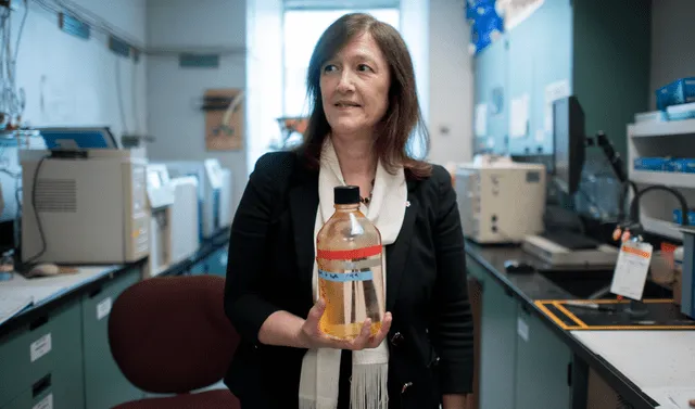  Barbara Sherwood Lollar es una destacada geóloga y geoquímica canadiense, conocida por su investigación sobre aguas subterráneas antiguas y geoquímica isotópica. Foto: Fred Lum   