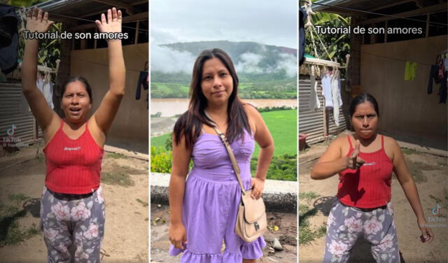 ¿Quién es Lis Padilla, la peruana que se hizo viral en TikTok con su trend 'Son de amores'? Foto: composición LR / Lis Padilla   