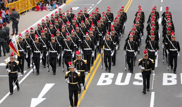 El desfile militar empezará hoy, lunes 29 de julio, a las 10:00 a. m. Foto: Difusión   