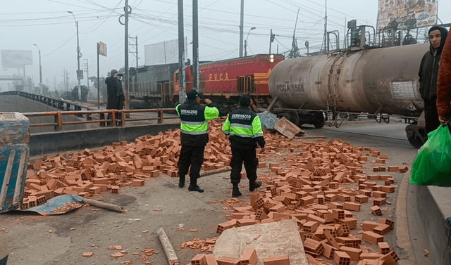 Jove se habría tropezado en los rieles del tren. Foto: difusión   