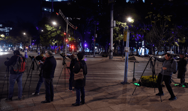 El eclipse lunar parcial en México sucederá el 17 de septiembre del 2024. Foto: AFP   