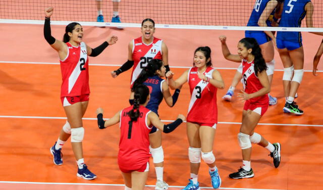 La selección peruana de vóley sub-17 es uno de los cuatro representantes de Sudamérica en este Mundial. Foto: FPV   