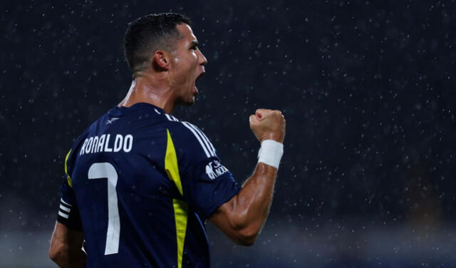  Cristiano Ronaldo convirtió un tanto en las semifinales. Foto: Al Nassr   