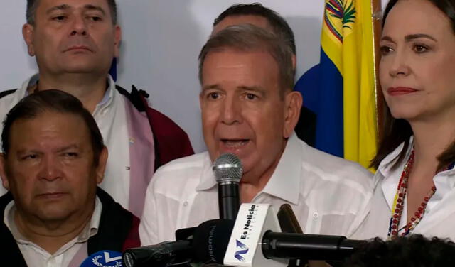 González Urrutia declaró que reelección de Maduro incrementa la crisis en el país sudamericano. Foto: AFP.    