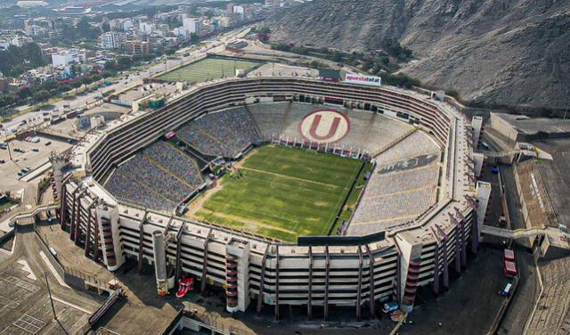  Así luce la cancha del Estadio Monumental en la actualidad. Foto: Liga 1   