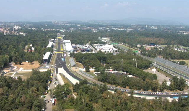  El Autódromo Nacional de Monza es uno de los circuitos automovilísticos más antiguos del mundo. Foto: Fórmula 1   