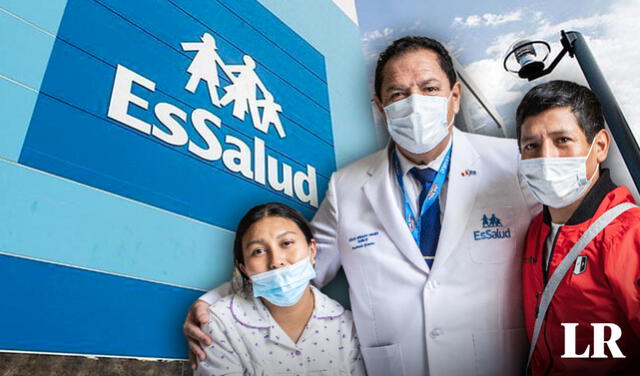 Miles de personas son atendidas por el Seguro Social de Salud. Foto: Composición LR   