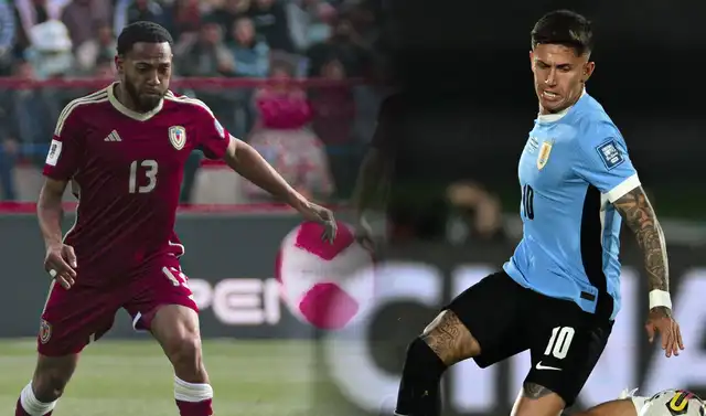 Por eliminatorias, Venezuela solo le ha ganado una vez como local a Uruguay. Foto: composición de LR/AFP/Twitter   