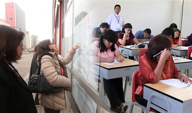 Maestros ya esperan los resultados preliminares del examen Nombramiento Docente. Foto: Difusión   