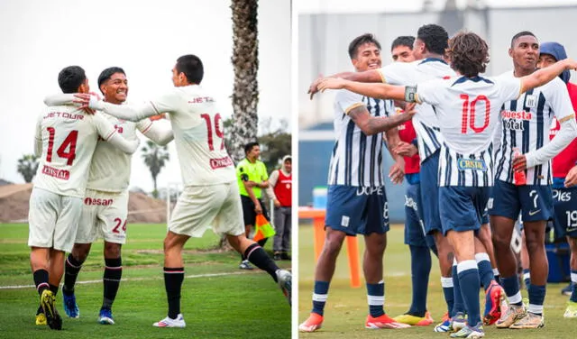  Universitario y Alianza Lima jugarán los cuartos de final de la reservas 2024. Foto: Universitario/Alianza Lima   