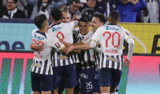 Alianza Lima venció a Carlos A. Mannucci y logró mantener su invicto en Matute por el Torneo Clausura 2024. Foto: La República/Luis Jiménez   