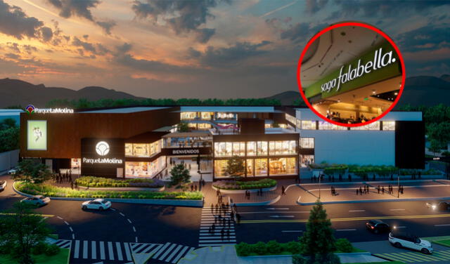 Saga Falabella será una de las tiendas del nuevo Parque La Molina. Foto: composición LR/Perú Retail   