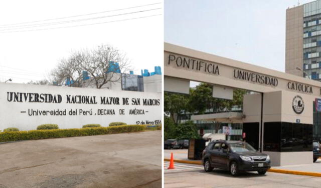 La UNMSM y la PUCP figuran como dos de las universidades que suspenderán clases presenciales. Foto: Difusión   