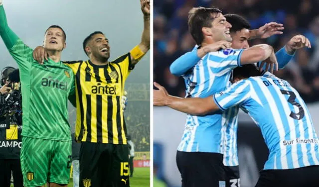  Peñarol y Racing avanzaron a las semifinales de la Libertadores y Sudamericana. Foto: Conmebol   